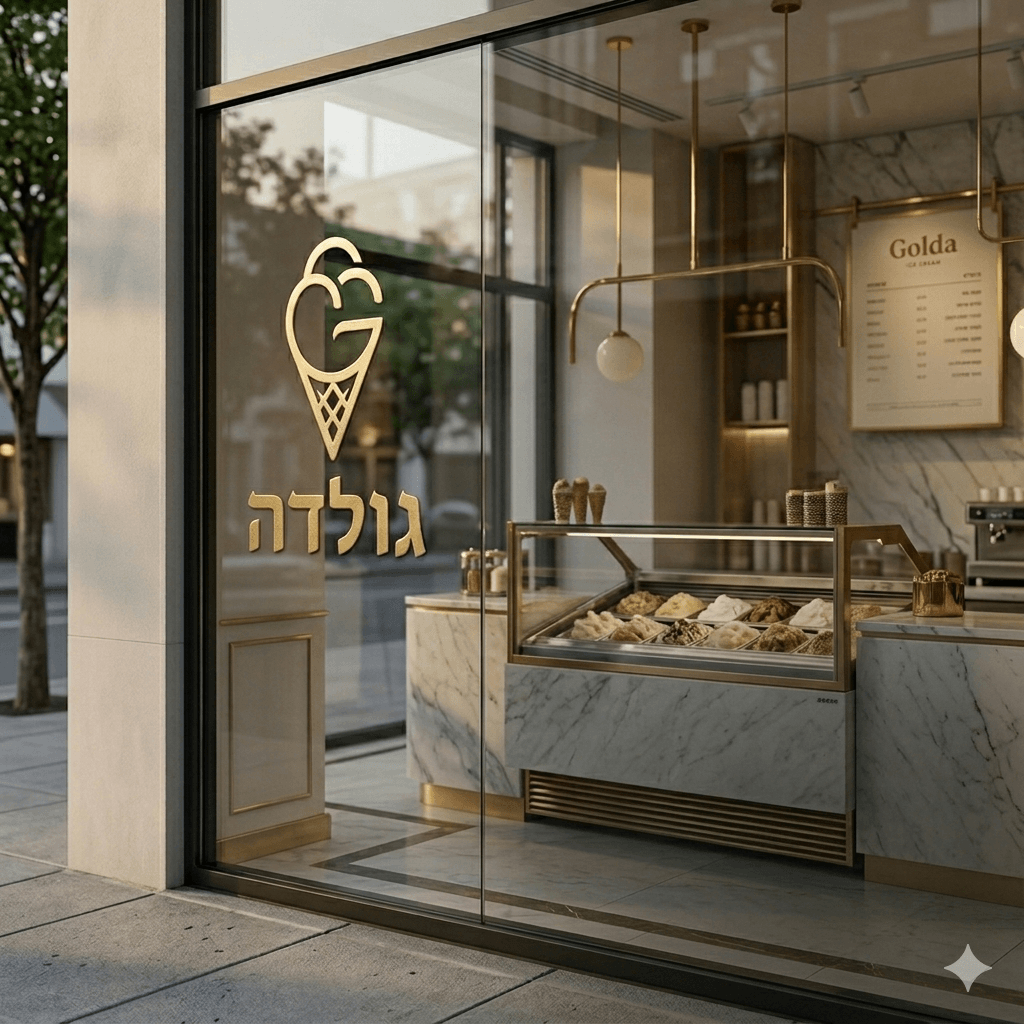 מדבקת חיתוך אותיות