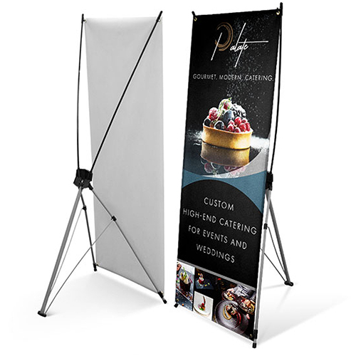 מתקן תצוגה באנר איקס